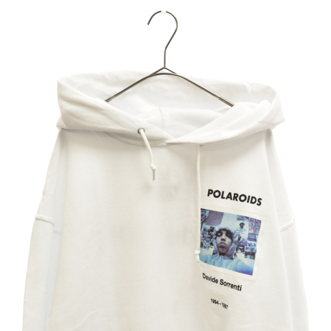 WACKO MARIA ワコマリア 23AW DAVIDE SORRENTI / PULLOVER HOODED SWEAT SHIRT ( TYPE-1 ) ダヴィデソレンティ プルオーバーパーカー ホワイト DAVIDESORRENTI-WM-SS04