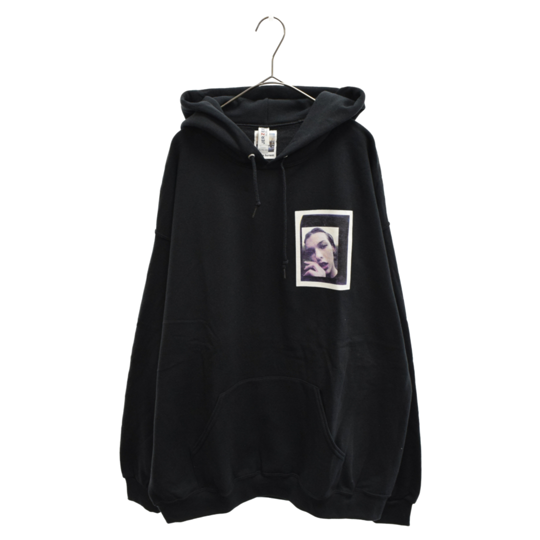 WACKO MARIA ワコマリア 23AW DAVIDE SORRENTI / PULLOVER HOODED SWEAT SHIRT ( TYPE-1 ) ダヴィデソレンティ プルオーバーパーカー ブラック DAVIDESORRENTI-WM-SS04