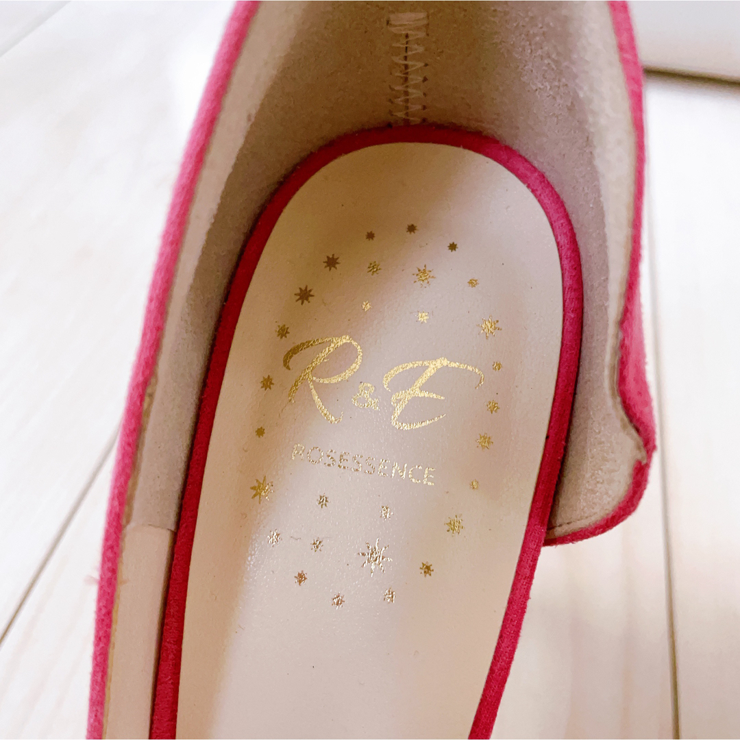 R&E(アールアンドイー)のR&E ピンクパープル パンプス 24cm レディースの靴/シューズ(ハイヒール/パンプス)の商品写真