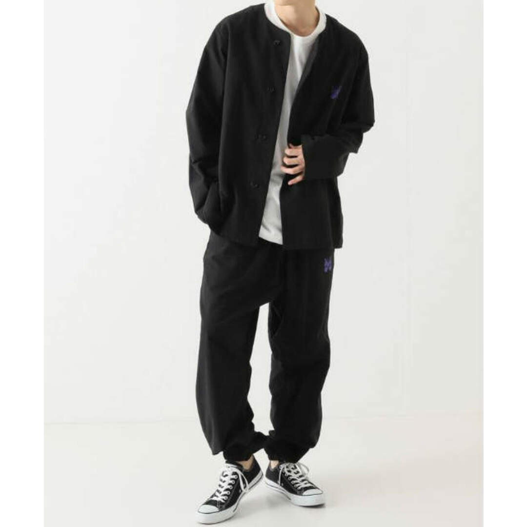 Needles ニードルス 22AW 日本製 Pajama Set - Cotton Flannel コットンフランネル パジャマセット  LQ209SH/LQ209PT L BLACK セットアップ 上下【中古】【Needles】