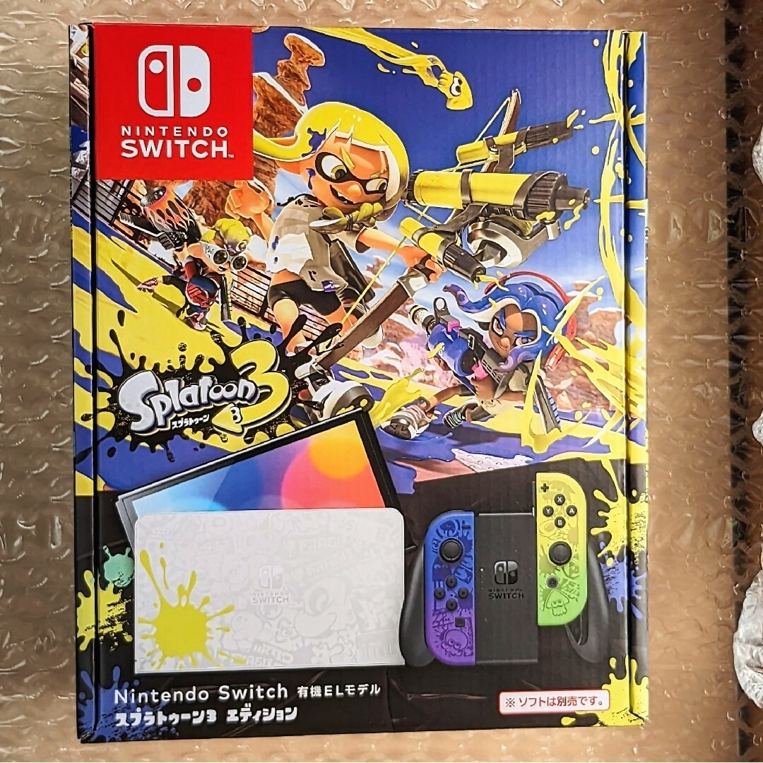 8月下旬購入 新品 NintendoSwitch スプラトゥーン3エディション