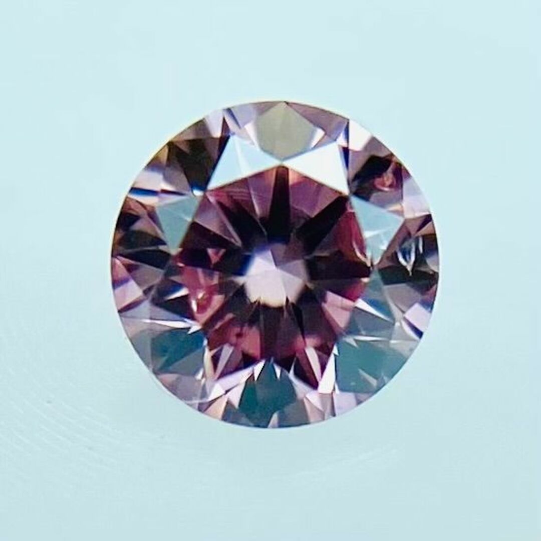 FANCY VIVID PINK 0.071ct RD/RT2239/CGL レディースのアクセサリー(その他)の商品写真