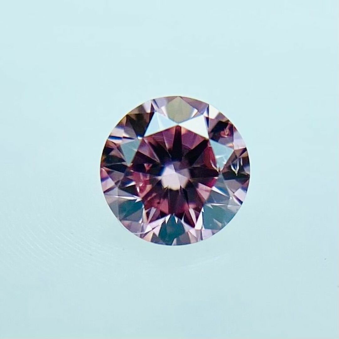 FANCY VIVID PINK 0.071ct RD/RT2239/CGL レディースのアクセサリー(その他)の商品写真