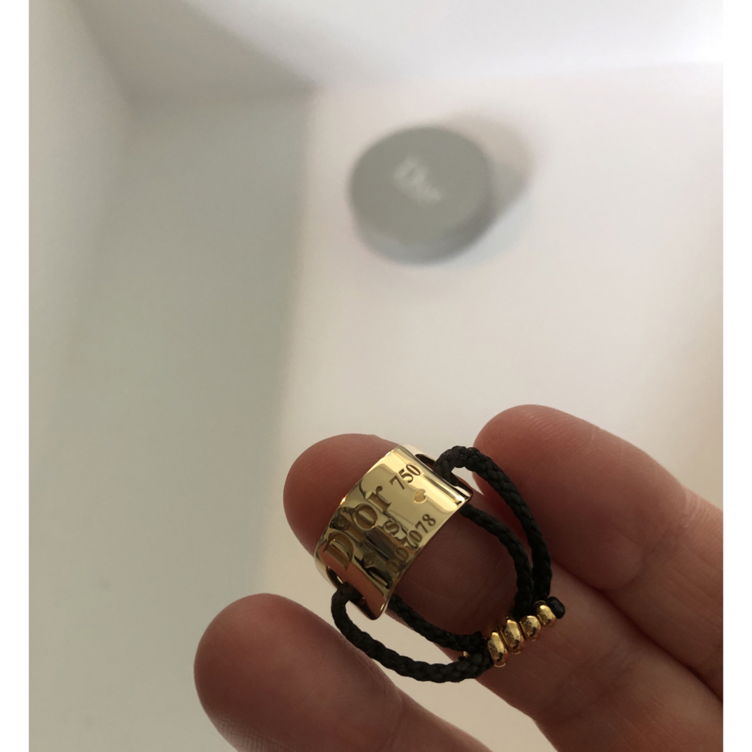 DIOR クリスチャンディオール ゴルメットリング Sサイズ 美品-www