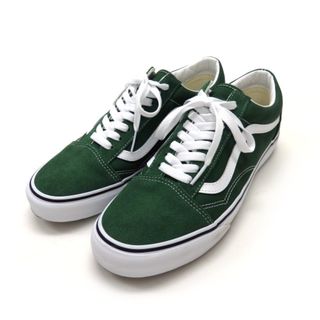 ヴァンズ(VANS)のバンズ VANS オールドスクール スニーカー スエード US9 27 グリーン(スニーカー)