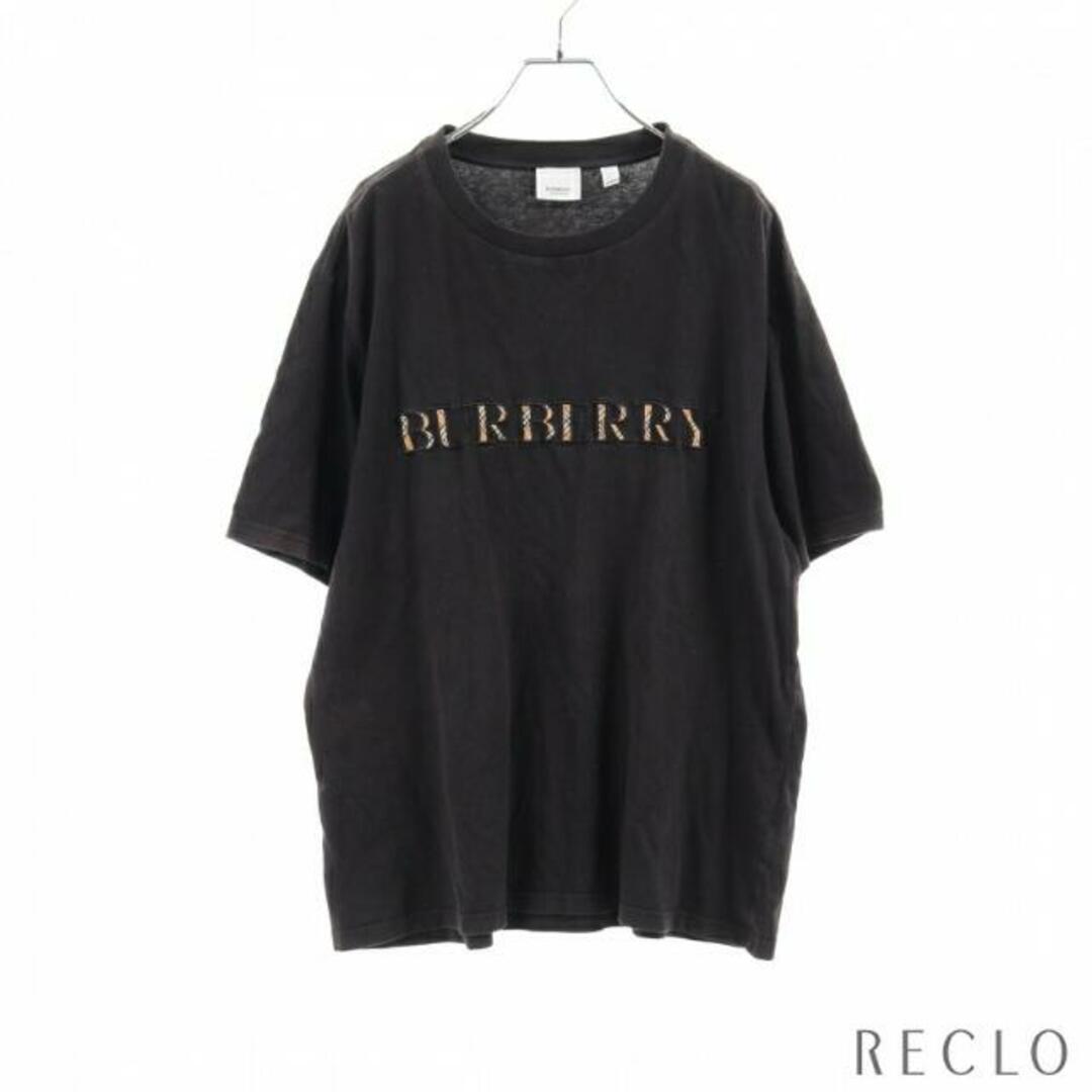 BURBERRY(バーバリー)のノバチェック Tシャツ ブラック マルチカラー ロゴ メンズのトップス(Tシャツ/カットソー(半袖/袖なし))の商品写真