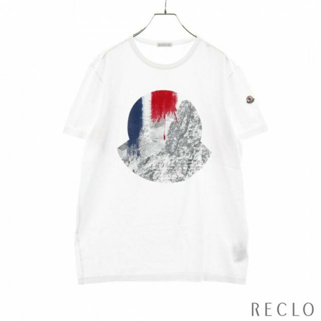 46cm身幅Tシャツ フロントロゴ ホワイト