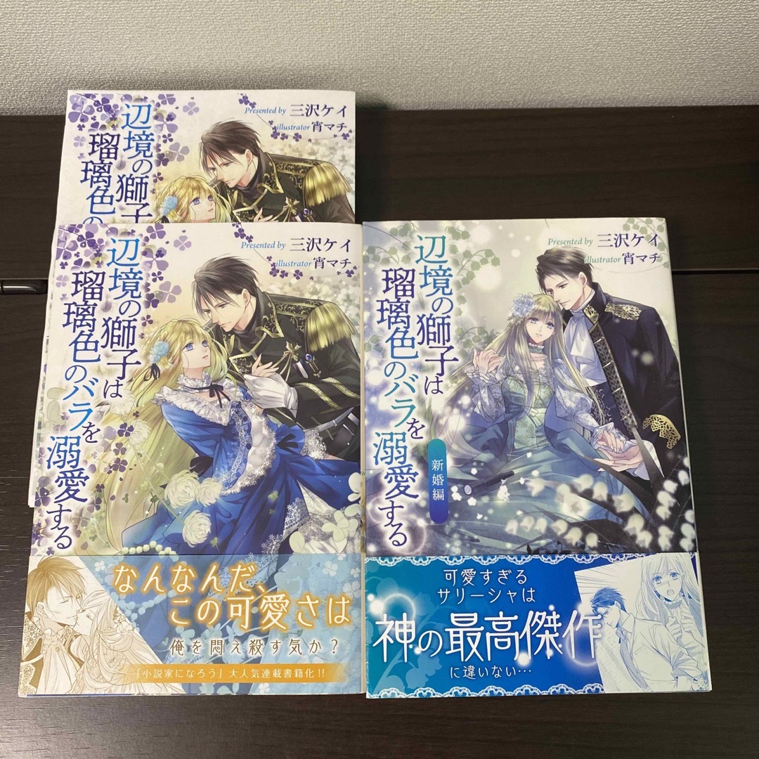 辺境の獅子は瑠璃色のバラを溺愛する・新婚編　２冊セット エンタメ/ホビーの本(文学/小説)の商品写真