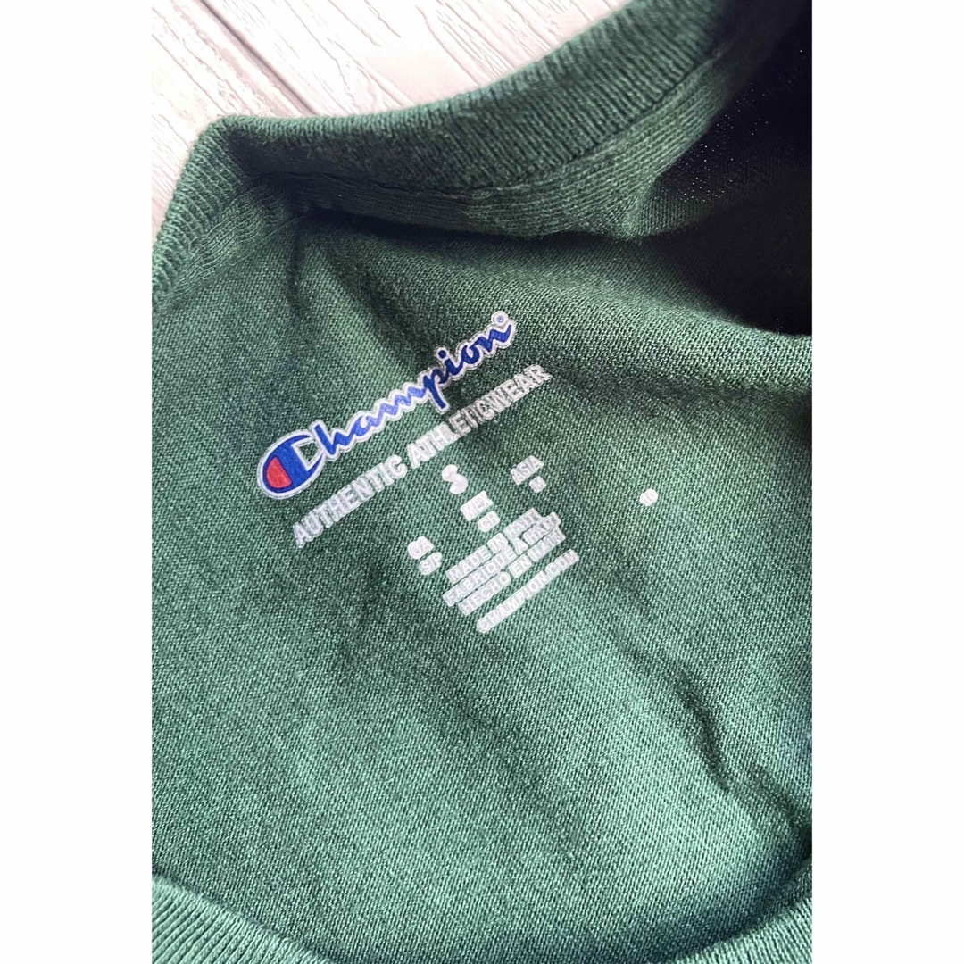 Champion(チャンピオン)の水通しのみ★チャンピオン★グリーンのTシャツ レディースのトップス(Tシャツ(半袖/袖なし))の商品写真