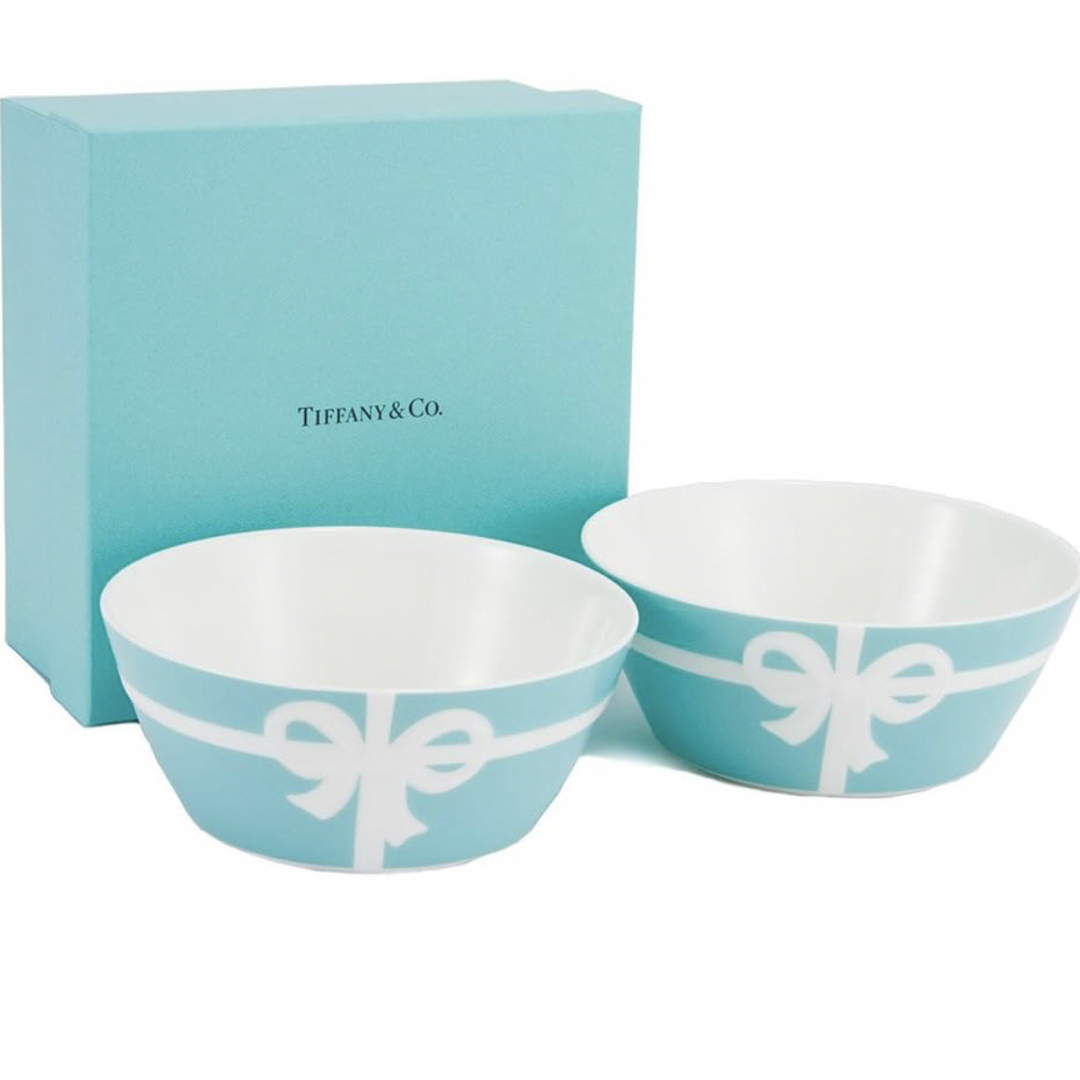 未使用】TIFFANYu0026Co. ティファニー ブルーボックス ボウル セット 未使用】TIFFANYu0026Co. ティファニー ブルーボックス ボウル セット
