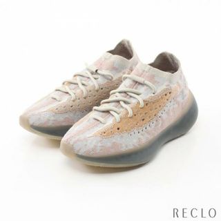 イージー(YEEZY（adidas）)のYeezy Boost 380 Pepper スニーカー ニットファブリック ベージュ ライトブルー マルチカラー(スニーカー)