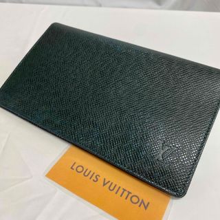 ヴィトン(LOUIS VUITTON) 手帳(メンズ)(グリーン・カーキ/緑色系)の