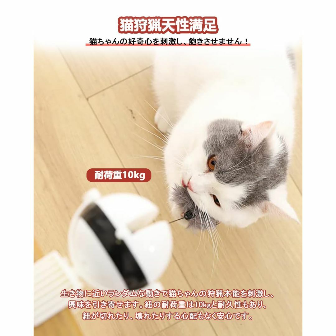【特価商品】人気新登場猫 おもちゃ 自動 猫じゃらし 電動 ボール 自動回転 ペ