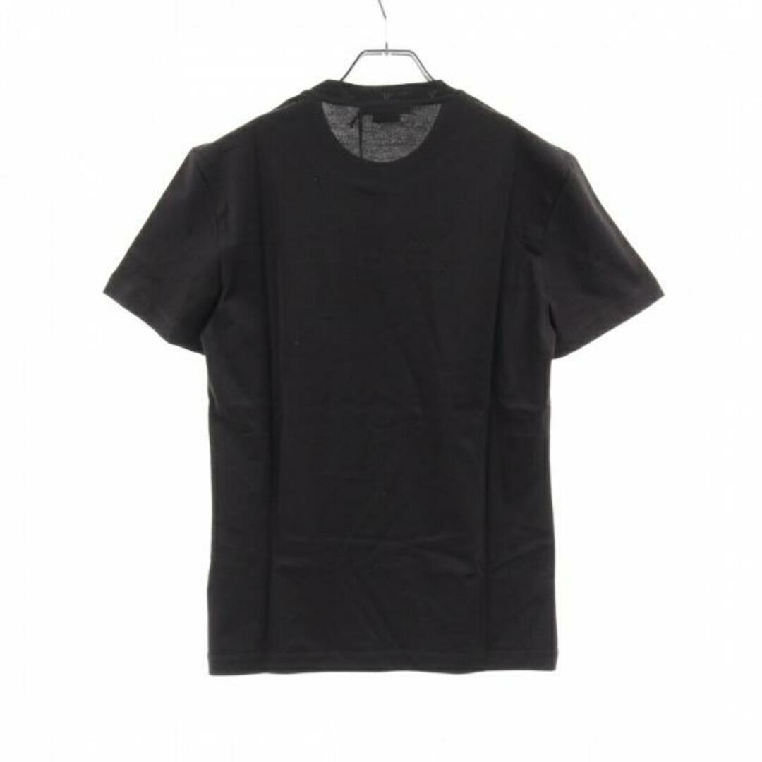 VERSACE(ヴェルサーチ)の Tシャツ クルーネック ブラック ホワイト ロゴプリント メンズのトップス(Tシャツ/カットソー(半袖/袖なし))の商品写真