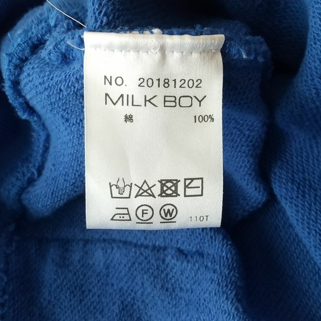 MILKBOY(ミルクボーイ)のMILKBOY スウェットパーカー　サイズL アイスクリーム柄 メンズのトップス(パーカー)の商品写真