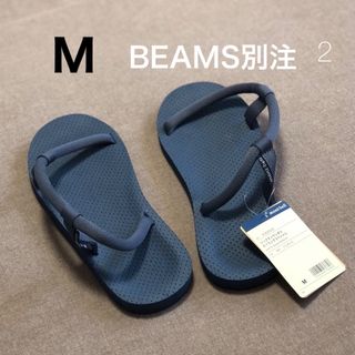 モンベル(mont bell)のモンベル【mont-bell】BEAMS別注 ソックオンサンダル◆登山・キャンプ(サンダル)