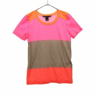 マークバイマークジェイコブス(MARC BY MARC JACOBS)のマークバイマークジェイコブス 切替 半袖 Tシャツ XS MARC BY MARC JACOBS レディース 【中古】  【230825】 メール便可(Tシャツ(半袖/袖なし))