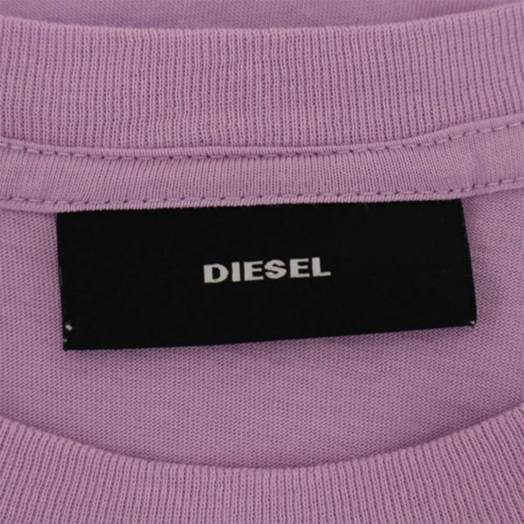 ディーゼル プリント 半袖 Tシャツ XS パープル DIESEL レディース 【中古】 【230825】 メール便可