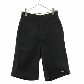 ディッキーズ(Dickies)のディッキーズ ロゴワッペン ワークショートパンツ w26 ブラック Dickies メンズ 【中古】  【230825】(ワークパンツ/カーゴパンツ)