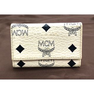 エムシーエム(MCM)のMCM 4連　キーケース　白　独製　18669920(キーケース)