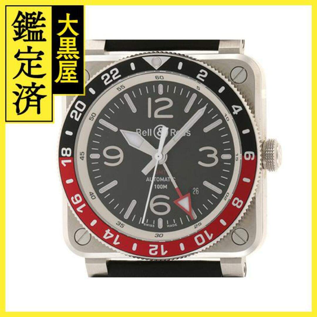 BELL & ROSS　ベル＆ロス　BR03-93 GMT　黒　赤【436】