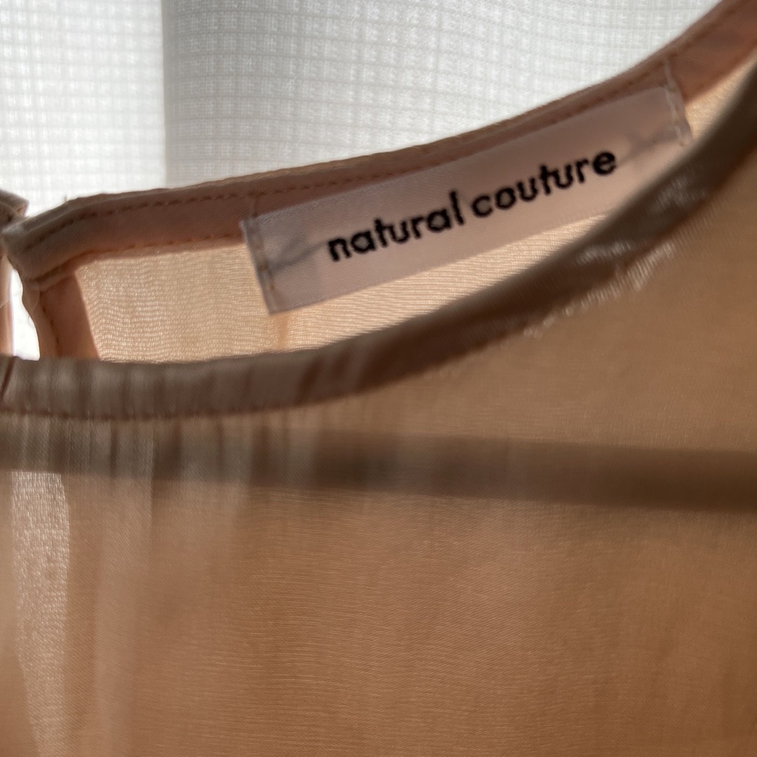 natural couture(ナチュラルクチュール)のサテンブラウス レディースのトップス(シャツ/ブラウス(長袖/七分))の商品写真