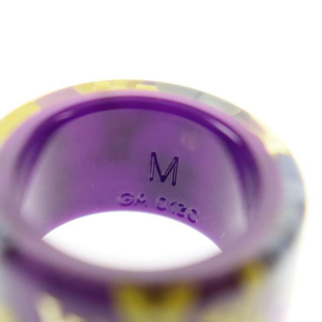 ルイヴィトン 指輪 バーグファランドール ストラス リング  サイズM 約13号 パープル LOUIS VUITTON   | ブランド アクセサリー レディース ビトン LV ファッション 小物 Aランク