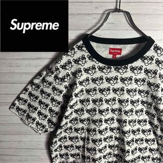 シュプリーム(Supreme)の【希少デザイン】シュプリーム ピンクパンサー 総柄 リンガーネック 入手困難(Tシャツ/カットソー(半袖/袖なし))