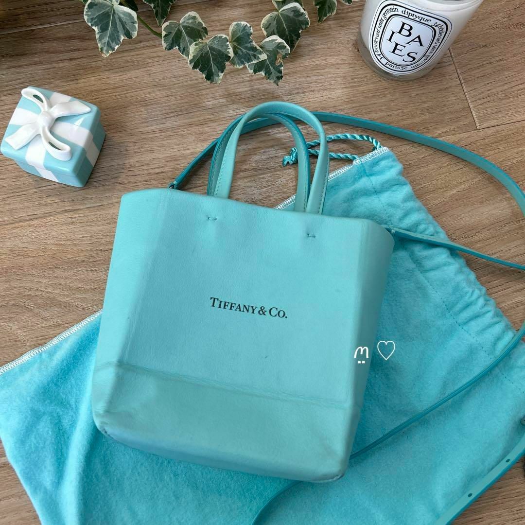 最終値下げTIFFANY(ティファニー) ミニショッピングトートバッグ新品未使用