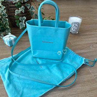 ティファニー(Tiffany & Co.)のティファニー　ショッピングトートバッグ　ミニ　斜めがけショルダー　ショッパー(ショルダーバッグ)