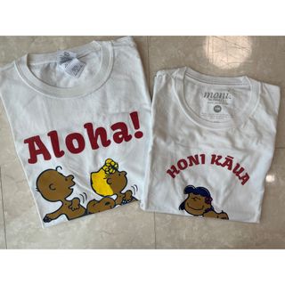 Hawaii限定　日焼けSNOOPY  ２枚セット(Tシャツ(半袖/袖なし))