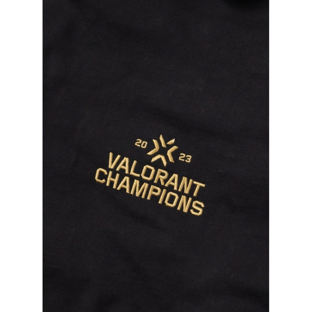 VR × VALORANT CHAMPIONS HOODIE / BLK | acaix.com.br