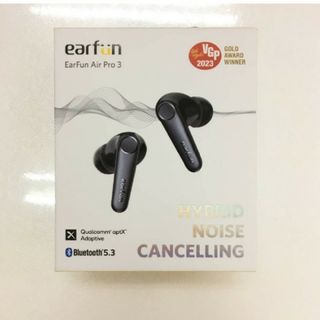 EarFun Air Pro 3 ANC搭載ワイヤレスイヤホンノイズキャンセル(ヘッドフォン/イヤフォン)