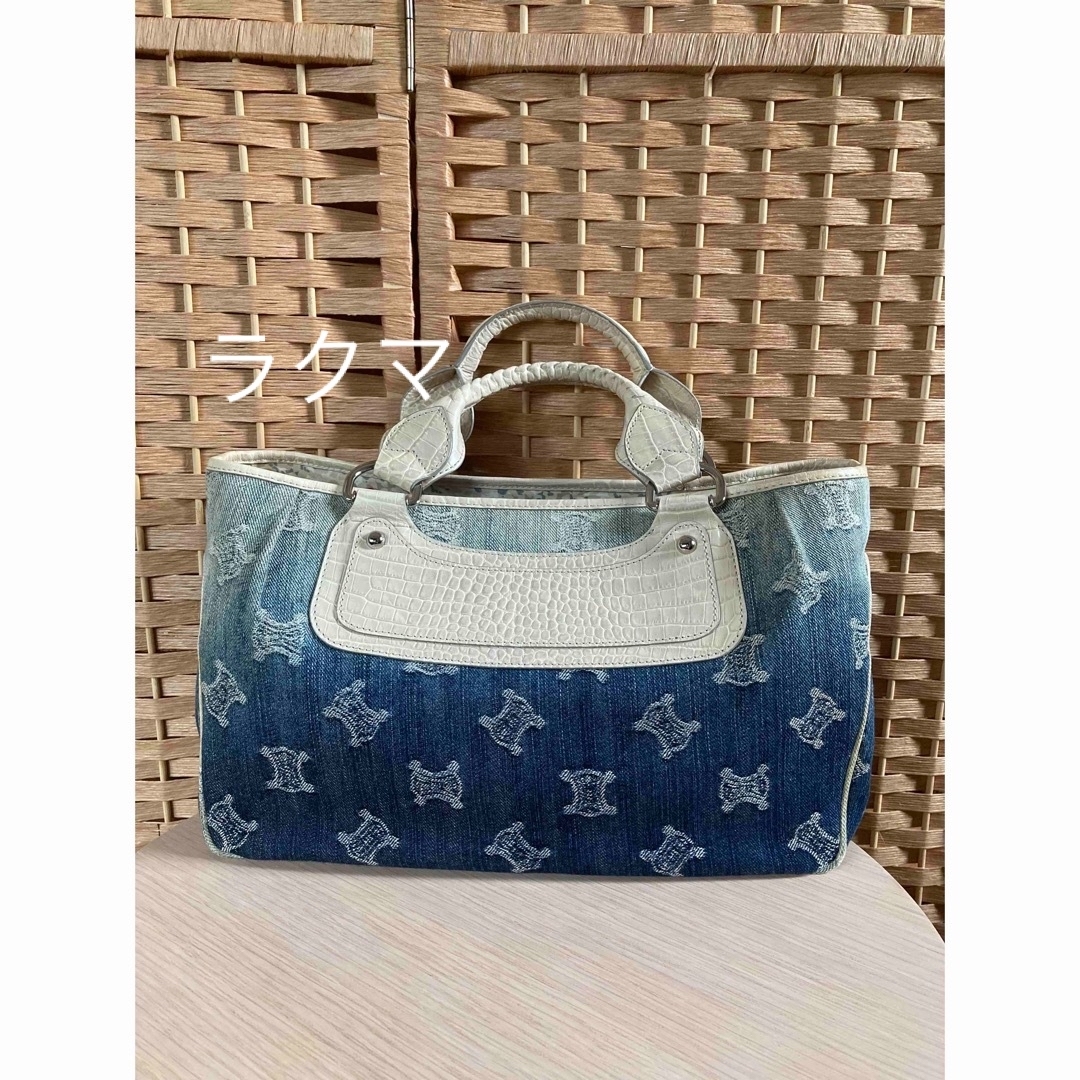 CELINE - CELINE オールドセリーヌ レア品 デニム トリオンフ CELINE - CELINE オールドセリーヌ レア品 デニム トリオンフ