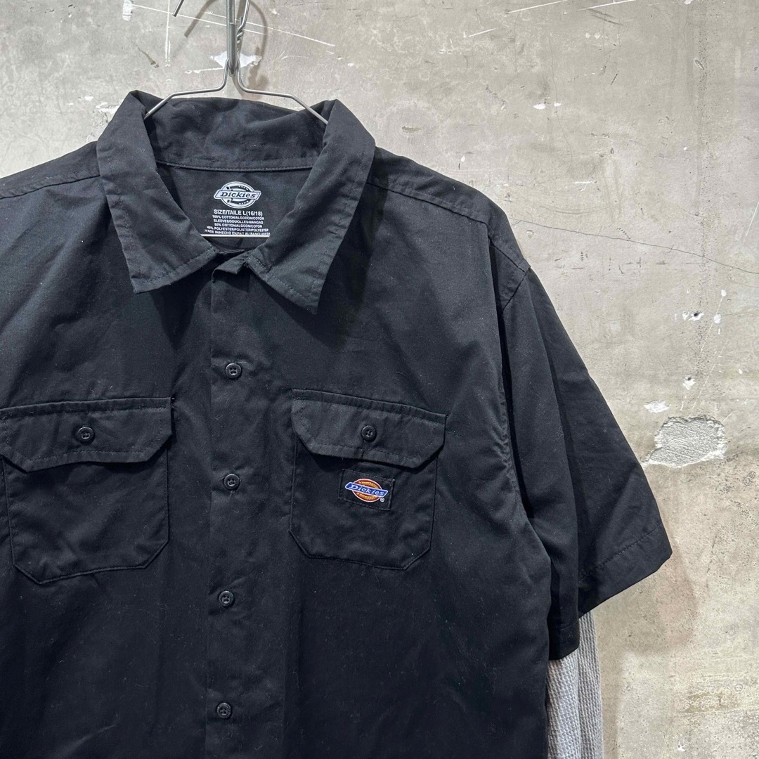 Dickies(ディッキーズ)のUSA古着ディッキーズ サマール ワークシャツ Lサイズ DICKIES メンズのトップス(シャツ)の商品写真