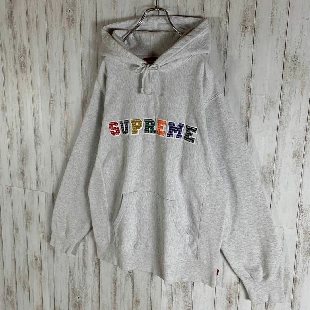 Supreme - 【川口春奈着用モデル】シュプリーム センター刺繍ロゴ 入手