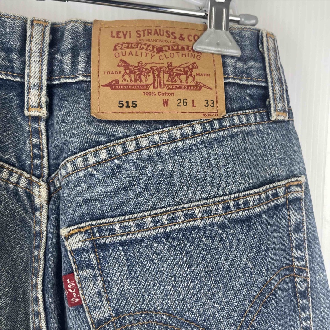 Levi's(リーバイス)のLEVI’S リーバイス 515 レディース 26 ビンテージ デニム  レディースのパンツ(デニム/ジーンズ)の商品写真