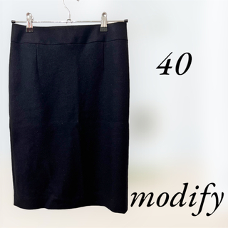 モディファイ(Modify)の★日本製★modify モディファイ　タイトスカート  40サイズ(ひざ丈スカート)