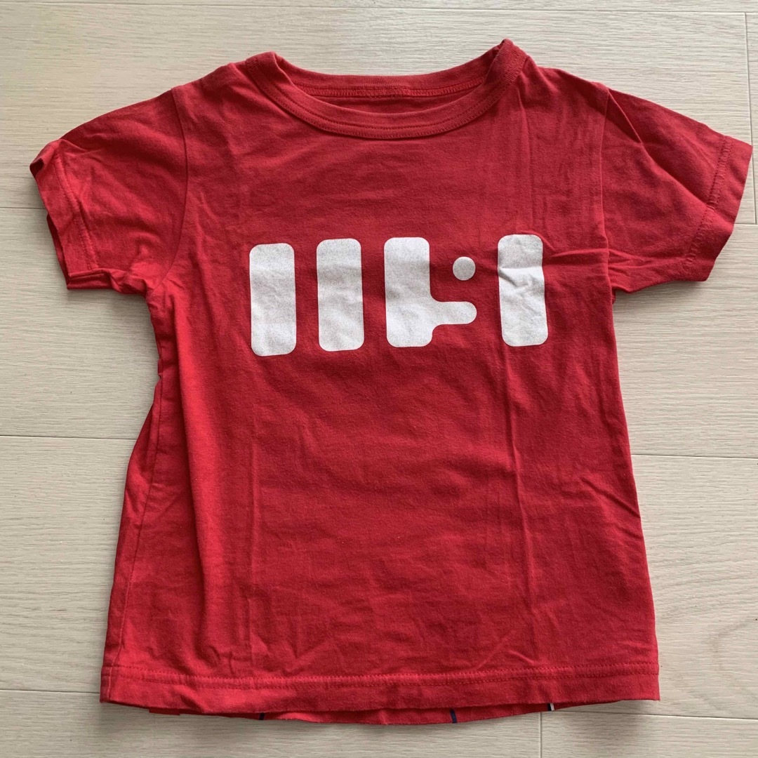 OJICO(オジコ)のTシャツ　半袖　オジコ　6A 110 消防車　赤　 キッズ/ベビー/マタニティのキッズ服男の子用(90cm~)(Tシャツ/カットソー)の商品写真
