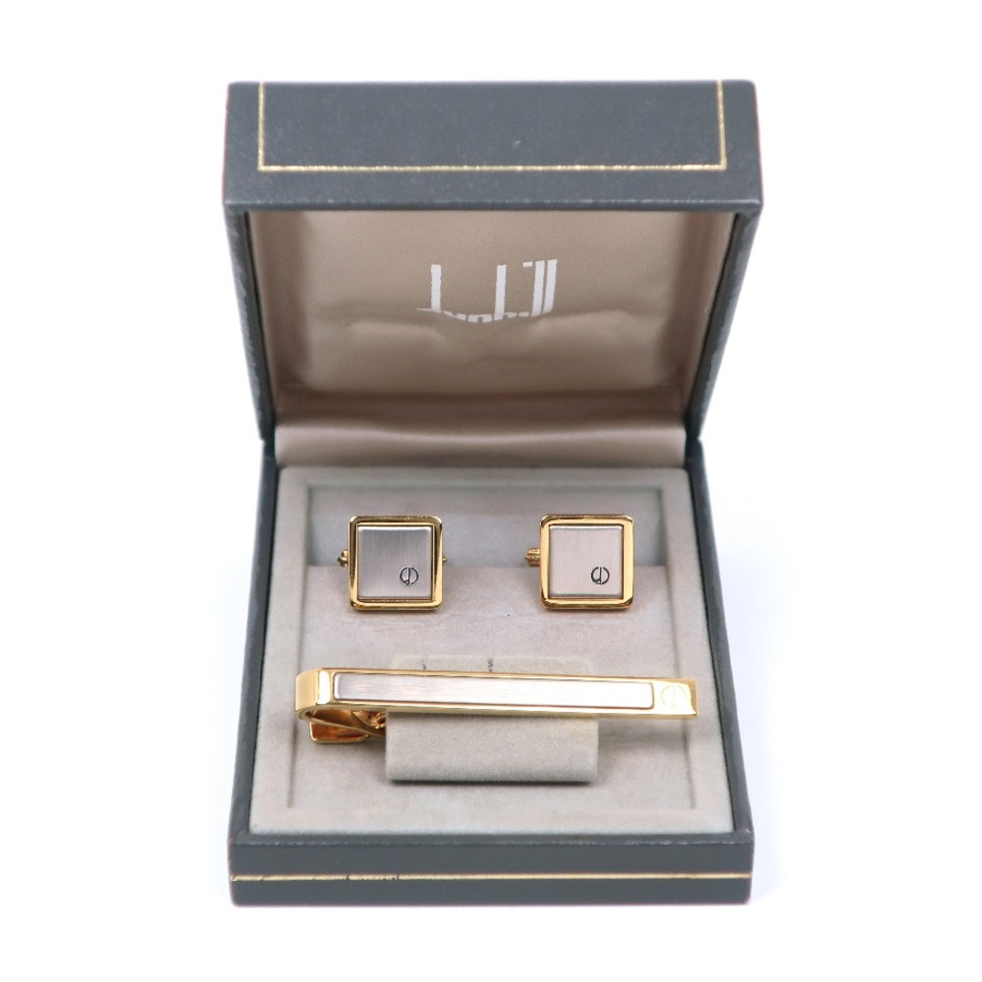 Dunhill】ダンヒル タイピン＆カフスセット 金属製 メンズ タイピン ...