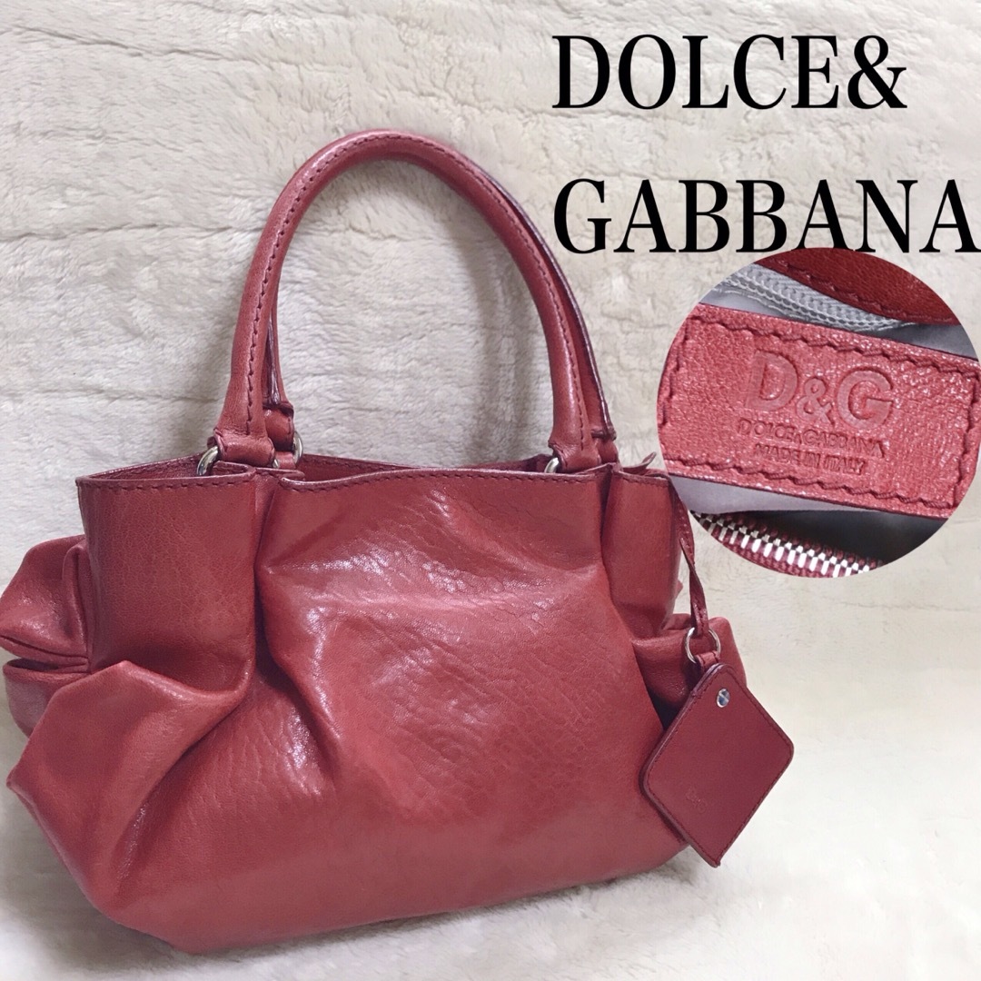 美品】♥️DOLCE&GABBANA ドルチェ&ガッバーナ バッグ ピンク www