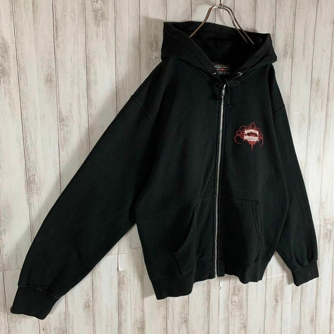 超希少品✨00's Supreme シュプリーム ジップアップパーカー