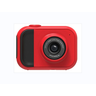 トイカメラ 子供用デジカメ キッズカメラ レッド 32GBSDカードつき(コンパクトデジタルカメラ)