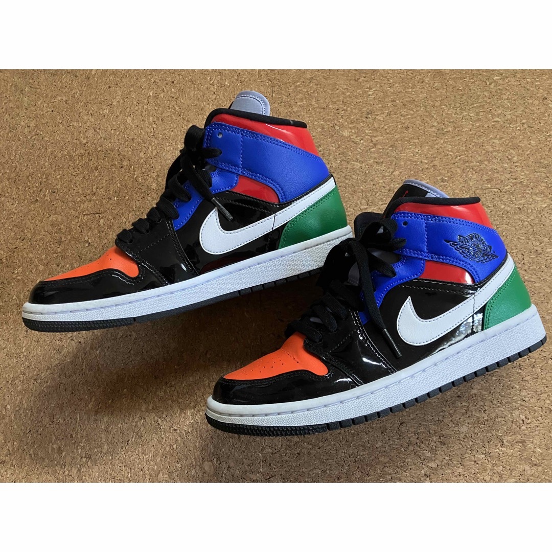 Jordan Brand（NIKE）(ジョーダン)の【美品】NIKE エアジョーダン1 MID SE 25cm スニーカー メンズの靴/シューズ(スニーカー)の商品写真