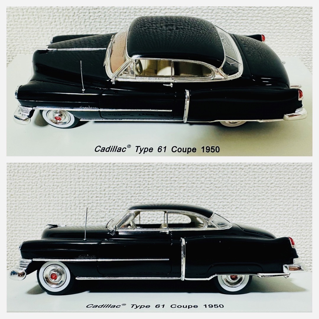 Cadillac(キャデラック)のスパーク/ '50 Cadillacキャデラック Coupeクーペ 1/43 エンタメ/ホビーのおもちゃ/ぬいぐるみ(ミニカー)の商品写真