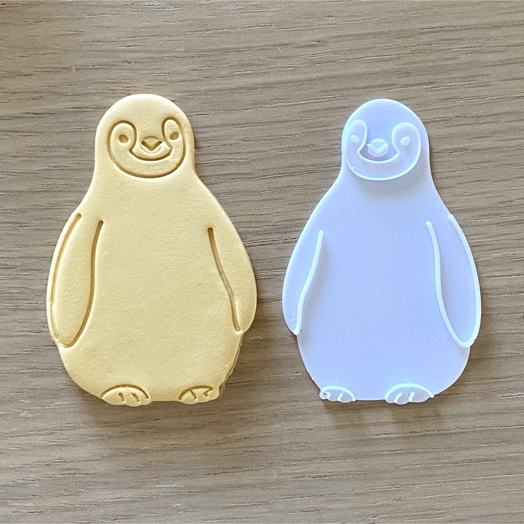 ペンギンクッキー型 インテリア/住まい/日用品のキッチン/食器(調理道具/製菓道具)の商品写真