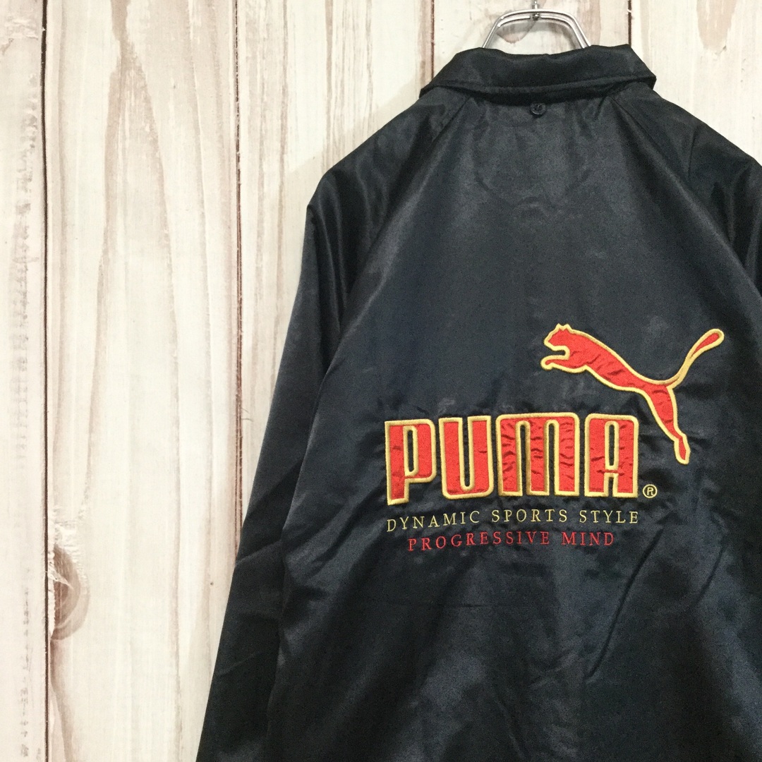 PUMA プーマ ジャージ上下 セットアップ デカロゴ ビッグロゴ 刺繍 日本製