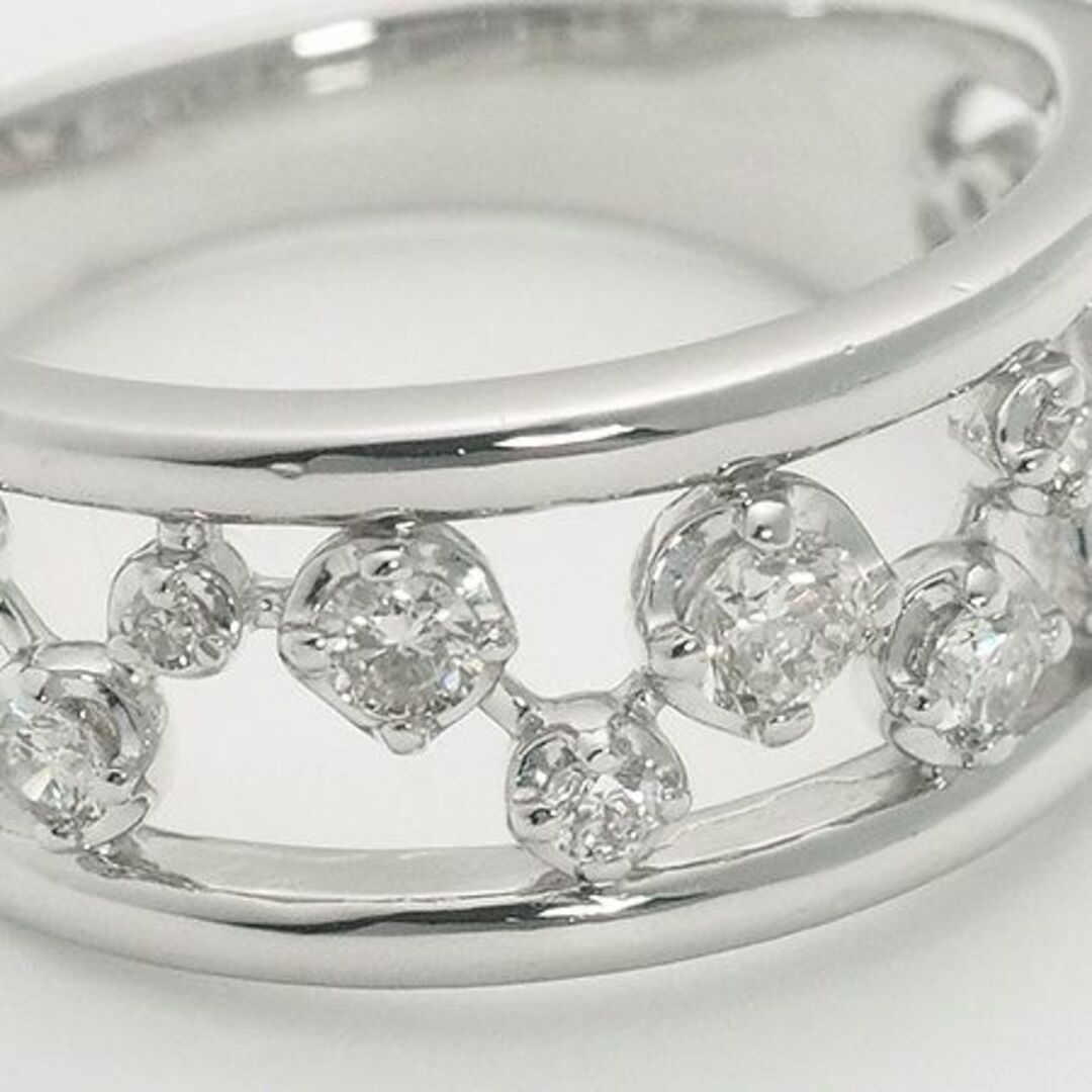 ダイヤモンド/0.35ct デザイン リング 13号 Pt900 レディースのアクセサリー(リング(指輪))の商品写真