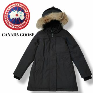 カナダグース(CANADA GOOSE)の極美品　CANADA GOOSE　ダウンコート　ダウンジャケット　ファーフード(ダウンジャケット)