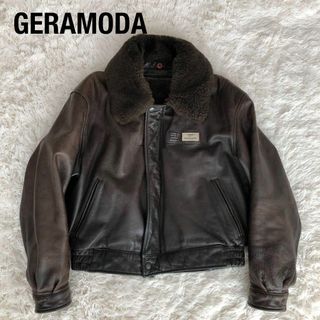 GERAMODAレザージャケット フライトジャケット ライナー付きの通販｜ラクマ